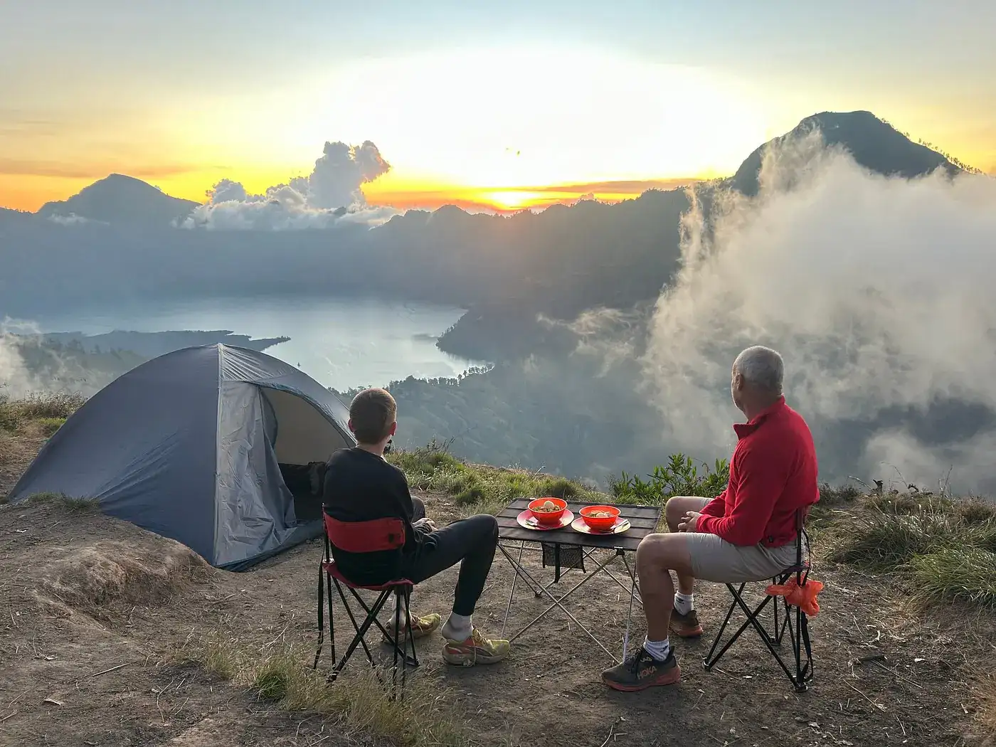 Moderate – 2 Days & 1 Night (Crater Rim Trek)